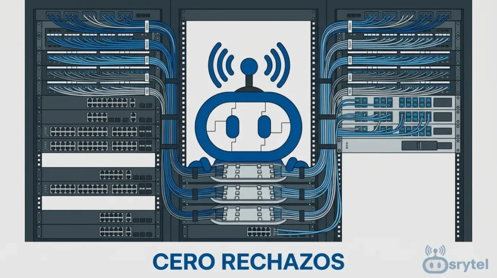SRYTEL - Sistemas de Red y Telecomunicaciones - CWDM - DWDM - Switches - Routers - Sureste - Instalación de equipos en telecomunicaciones - Telecomunicaciones - Ruteo cable UTP y fibra en escalerillas sin rechazos - Por Qué SRYTEL Asegura la Aprobación de tu Sitio a la Primera