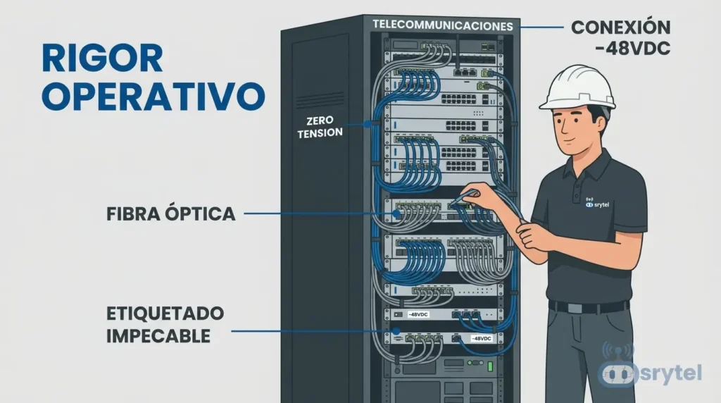 SRYTEL - Sistemas de Red y Telecomunicaciones - CWDM - DWDM - Switches - Routers - Sureste - Instalación de equipos en telecomunicaciones - Telecomunicaciones - CWDM vs DWDM: Evita rechazos de transmisión óptica - Rigor Operativo: Diferencias Reales en la Complejidad Técnica